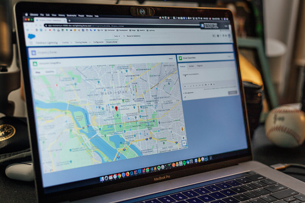 Google Maps business listings